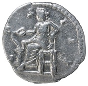 Denarius - Marcus Aurelius COS III; Salus, Rome, 170-171 reverse image