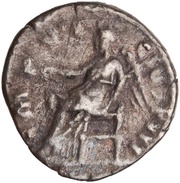 Denarius - Marcus Aurelius IMP VI COS III; Victory, Rome, 170-171 reverse image