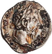 Denarius - Marcus Aurelius VOTA SOL DECENN COS III obverse image