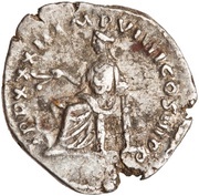 Denarius - Marcus Aurelius VOTA SVSCEP DECENN II COS III, Rome, 170-171 reverse image