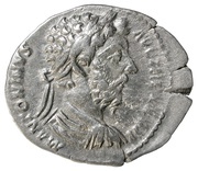 Denarius - Marcus Aurelius IMP VI COS III; Aequitas obverse image