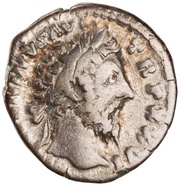 Denarius - Marcus Aurelius IMP VI COS III; Victory obverse image