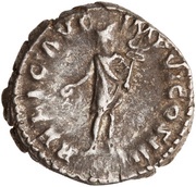 Denarius - Marcus Aurelius RELIG AVG IMP VI COS III; Mercury, Rome, 172-173 reverse image