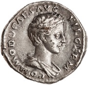 Denarius - Commodus PRINC IVVENT obverse image