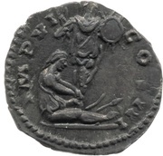 Denarius - Marcus Aurelius IMP VI COS III, Rome, 173-174 reverse image