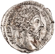 Denarius - Marcus Aurelius IMP VI COS III obverse image