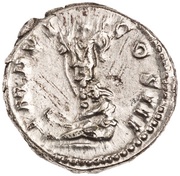 Denarius - Marcus Aurelius IMP VI COS III, Rome, 173-174 reverse image