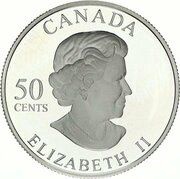 50 Cents - Elizabeth II Monarch obverse image