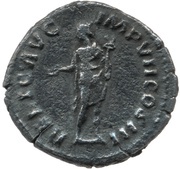 Denarius - Marcus Aurelius RELIG AVG IMP VII COS III; Mercury, Rome, 174 reverse image