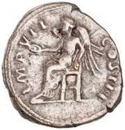 Denarius - Marcus Aurelius IMP VII COS III; Victory, Rome, 174-175 reverse image