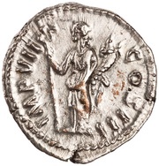 Denarius - Marcus Aurelius IMP VII COS III; Felicitas, Rome, 174-175 reverse image