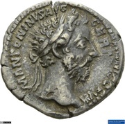 Denarius - Marcus Aurelius SECVRIT PVB TR P XXIX IMP VIII COS III; Securitas obverse image