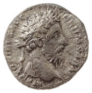 Denarius - Marcus Aurelius TR P XXIX IMP VIII COS III; Mars obverse image