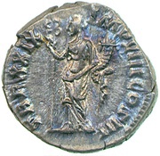 Denarius - Marcus Aurelius TR P XXIX IMP VIII COS III; Felicitas, Rome, 175 reverse image