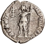 Denarius - Marcus Aurelius TR P XXIX IMP VIII COS III; Roma and Victory, Rome, 175 reverse image