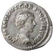 Denarius - Marcus Aurelius and Commodus COMMODVS CAES AVG FIL GERM, Rome, 175 reverse image