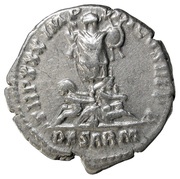 Denarius - Marcus Aurelius TR P XXX IMP VIII COS III P P DE SARM, Rome, 175-176 reverse image