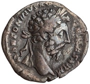 Denarius - Marcus Aurelius SECVRIT PVB TR P XXX IMP VIII COS III; Securitas obverse image