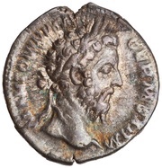 Denarius - Marcus Aurelius TR P XXX IMP VIII COS III P P; Aequitas obverse image