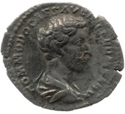 Denarius - Commodus DE SARMATIS obverse image