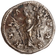 Denarius - Commodus HILARITAS; Hilaritas, Rome, 175-176 reverse image