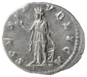 Denarius - Commodus SPES PVBLICA; Spes, Rome, 175-176 reverse image