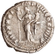 Denarius - Marcus Aurelius TR P XXXI IMP VIII COS III P P; Felicitas, Rome, 176-177 reverse image