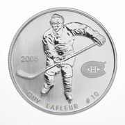 50 Cents - Elizabeth II Guy Lafleur, Canada, 2005 reverse image