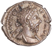 Denarius - Marcus Aurelius COS III P P; Salus obverse image
