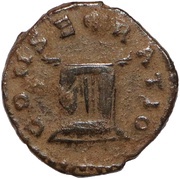 Denarius - Faustina the Younger CONSECRATIO, Rome, 176-180 reverse image