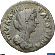 Denarius - Faustina the Younger CONSECRATIO obverse image