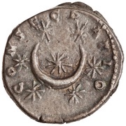 Denarius - Faustina the Younger CONSECRATIO, Rome, 176-180 reverse image