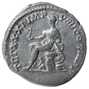 Denarius - Marcus Aurelius TR P XXXI IMP VIIII COS III P P; Roma and Victory, Rome, 177 reverse image