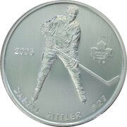 50 Cents - Elizabeth II Darryl Sittler, Canada, 2005 reverse image