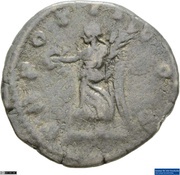 Denarius - Commodus TR POT II COS; Victory, Rome, 177 reverse image