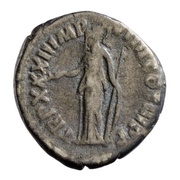 Denarius - Marcus Aurelius TR P XXXII IMP VIIII COS III P P; Minerva, Rome, 177-178 reverse image