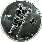 50 Cents - Elizabeth II Tim Horton, Canada, 2005 reverse image