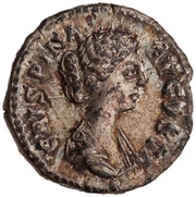 Denarius - Crispina CERES; Ceres obverse image