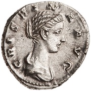 Denarius - Crispina CONCORDIA obverse image