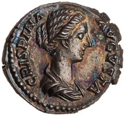 Denarius - Crispina CONCORDIA obverse image