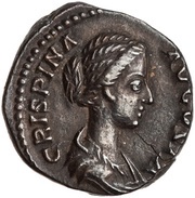 Denarius - Crispina DIS GENITALIBVS obverse image