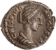 Denarius - Crispina VENVS; Venus obverse image