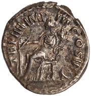 Denarius - Commodus TR P IIII IMP III COS II P P; Fortuna, Rome, 179 reverse image