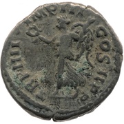 Denarius - Commodus TR P IIII IMP III COS II P P; Victory, Rome, 179 reverse image