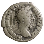 Denarius - Marcus Aurelius Divus CONSECRATIO obverse image