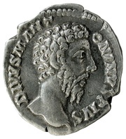 Denarius - Marcus Aurelius Divus CONSECRATIO obverse image