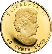 50 Cents - Elizabeth II Cowboy obverse image