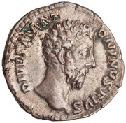 Denarius - Marcus Aurelius Divus CONSECRATIO obverse image