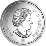50 Cents - Elizabeth II 4th portrait with RCM logo obverse image
