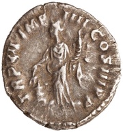 Denarius - Commodus TR P VII IMP IIII COS III P P; Annona, Rome, 181-182 reverse image